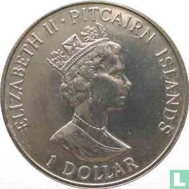 Pitcairninseln 1 Dollar 1989 "Bicentenary of the mutiny on the Bounty" - Bild 2