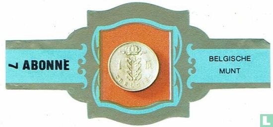 [Belgian coin] - Image 1