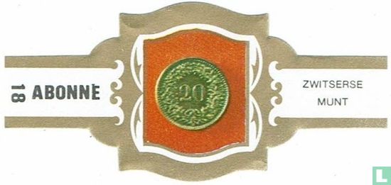 Zwitserse munt - Afbeelding 1