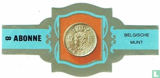 [Belgian coin] - Image 1