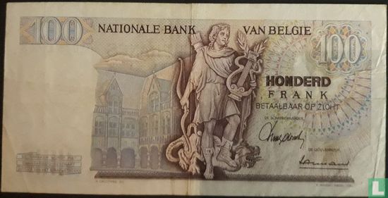 Belgie 100 frank - Afbeelding 2