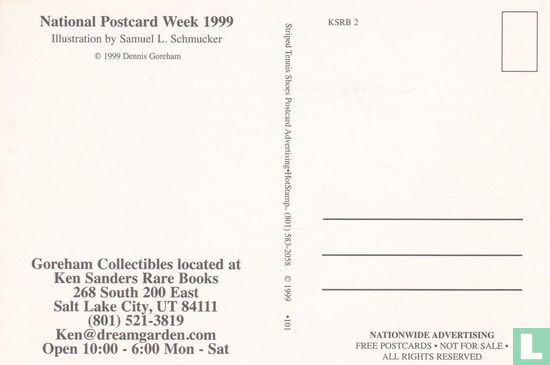 0101 - National Postcard Week 1999 - Afbeelding 2