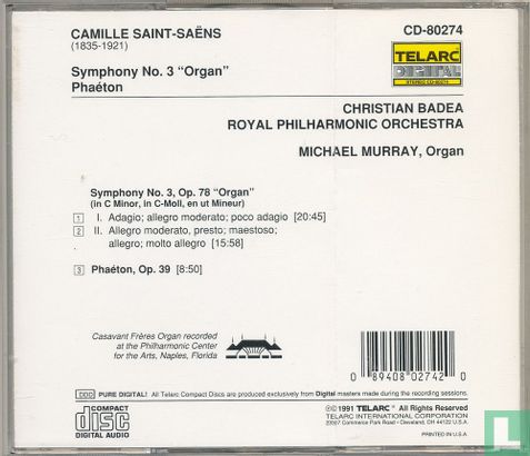 Symphony No.3 "Organ" / Phaëton - Image 2