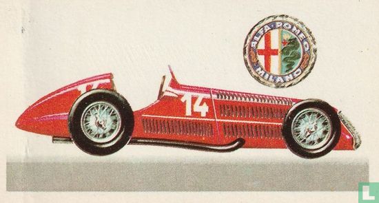 1938. Alfa Romeo type 158A Racing car, Supercharged 1.5 litres. (Italy) - Afbeelding 1