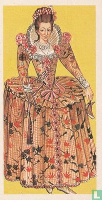 Lady's formal dress about 1610 - Afbeelding 1