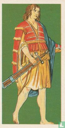 Irish chieftain about 1545 - Afbeelding 1