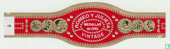 Romeo y Julieta Medallas de Oro Vintage - Image 1