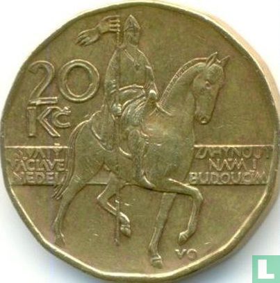 Tsjechië 20 korun 2000 - Afbeelding 2