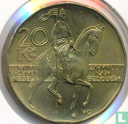 Tsjechië 20 korun 2014 - Afbeelding 2