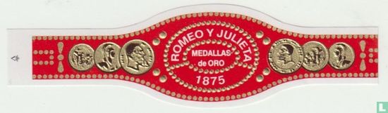 Romeo y Julieta Medallas de Oro 1875 - Afbeelding 1