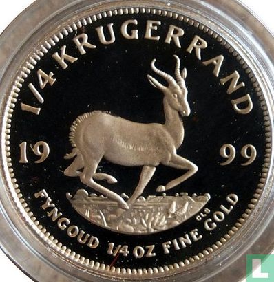 Afrique du Sud ¼ krugerrand 1999 (BE) - Image 1