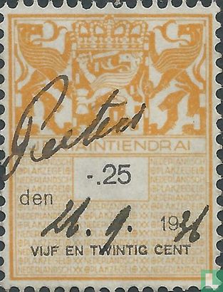 Leeuwen [den] 1931 0,25