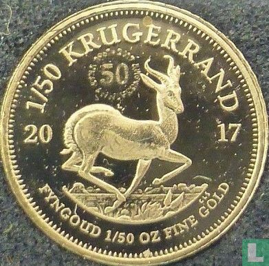 South Africa 1/50 krugerrand 2017 (PROOF) "50th anniversary of the krugerrand" - Image 1