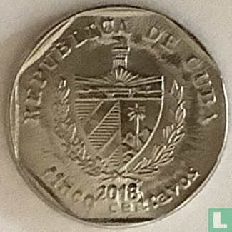 Cuba 5 centavos 2018 - Afbeelding 1