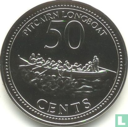 Pitcairn Islands 50 cents 2009 - Image 2