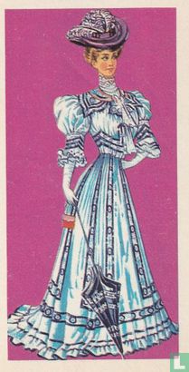 Lady's day dress 1906 - Image 1