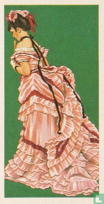 Lady's evening dress 1876 - Afbeelding 1