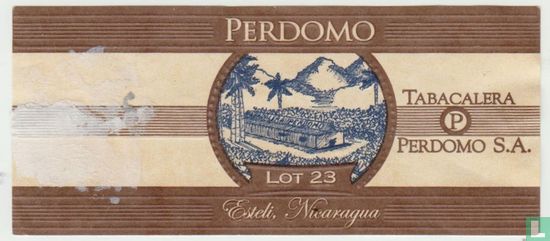 Perdomo Lot 23 Esteli Nicaragua - Tabacalera P Perdomo S.A. - Image 1