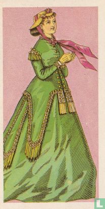 Lady's day dress 1867 - Image 1