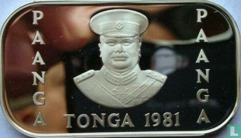 Tonga 1 pa'anga 1981 (PROOF) "FAO - World Food Day" - Image 1