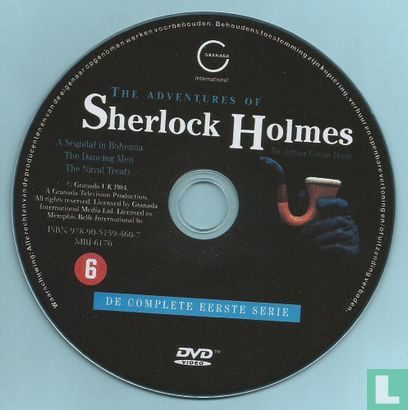 The adventures of Sherlock Holmes Serie 1 aflevering 1 t/m 3 - Image 3