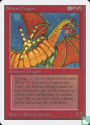 Shivan Dragon - Afbeelding 1