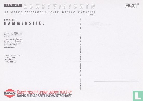 0181 - Robert Hammerstiel 'Der nächtliche Besuch' - Afbeelding 2