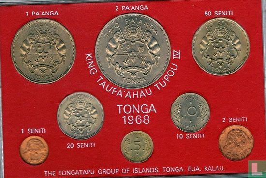 Tonga mint set 1968 - Image 1
