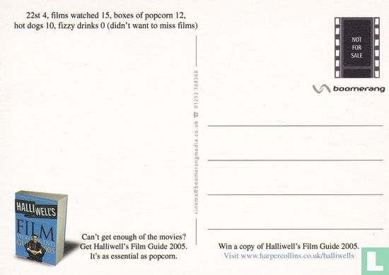 Halliwell's Film Guide 2005 "Note to self:..." - Bild 2