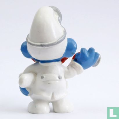Doctor Smurf (silver coloured lamp)   - Image 2