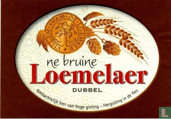 Ne Bruine Loemelaer Dubbel  - Afbeelding 1