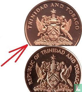Trinidad en Tobago 5 cents 1976 (zonder REPUBLIC OF) - Afbeelding 3