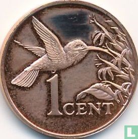 Trinidad en Tobago 1 cent 1976 (met REPUBLIC OF - zonder FM) - Afbeelding 2