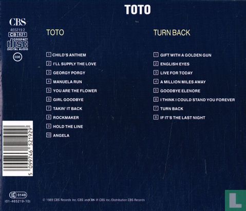 Toto + Turn Back - Afbeelding 2