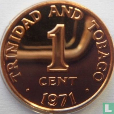 Trinidad en Tobago 1 cent 1971 (met FM) - Afbeelding 1