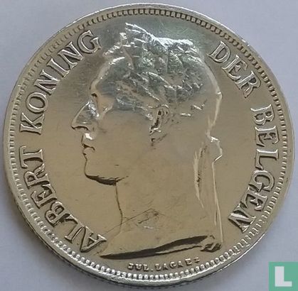 Belgischer Kongo 1 Franc 1926 (NLD) - Bild 2