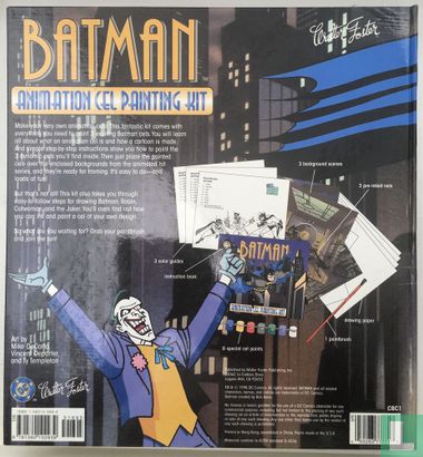 Batman animation cel painting kit - Afbeelding 2