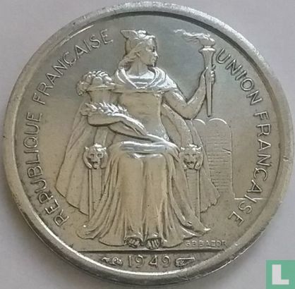 French Oceania 1 franc 1949 - Image 1