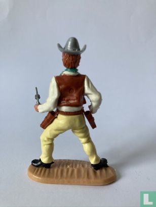 Cowboy Met 2 revolvers   - Afbeelding 3