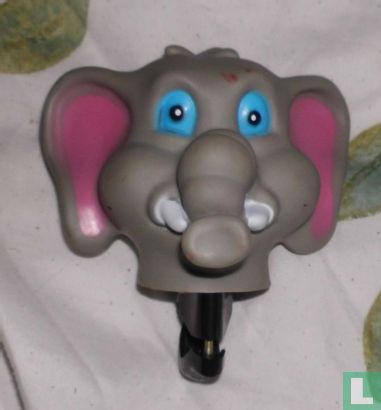 Fietsbel/toeter olifant - Afbeelding 1