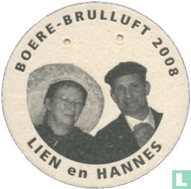 Boere-Brulluft 2008 - Lien en Hannes - Afbeelding 1