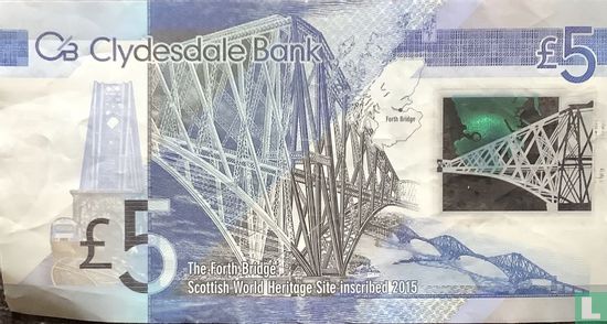 Scotland 5 Pounds 2016 - Image 2