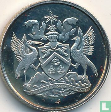 Trinidad und Tobago 10 Cent 1973 - Bild 2