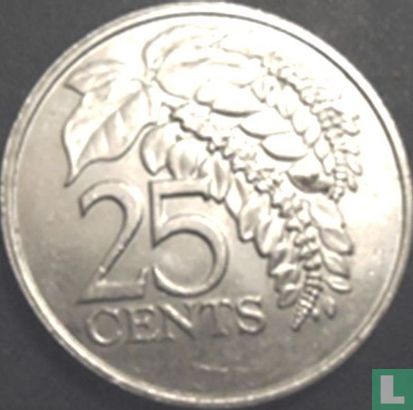 Trinidad en Tobago 25 cents 1979 (zonder FM) - Afbeelding 2