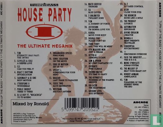House Party I - The Ultimate Megamix - Afbeelding 2