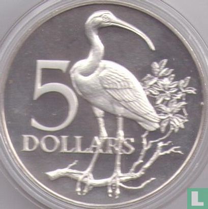 Trinidad en Tobago 5 dollars 1973 - Afbeelding 2