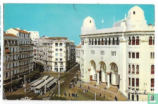 1080 - Alger - Carrefour de la Grande Poste - Image 1