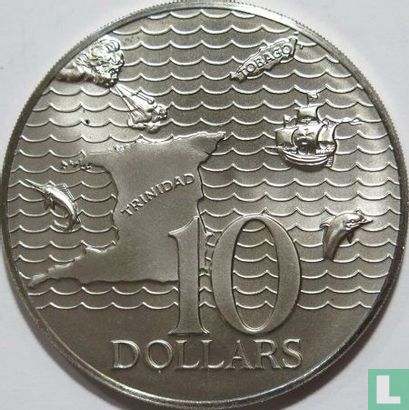 Trinidad und Tobago 10 Dollar 1974 - Bild 2