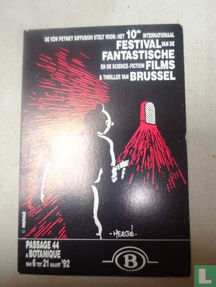 10e Festival van de Fantastische en de science-fiction Films & thriller van Brussel - Image 1