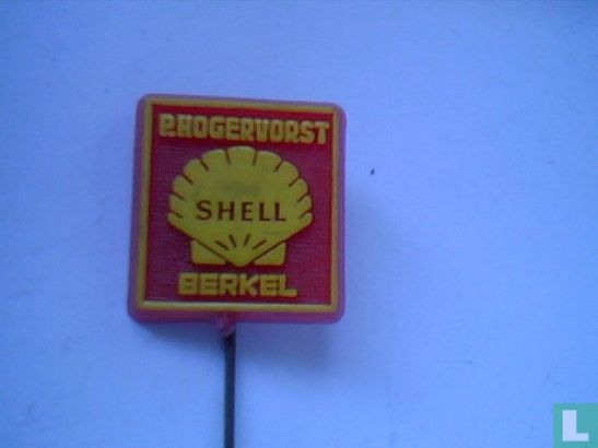 P. Hogervorst Shell Berkel [gelb auf rot]